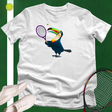 Toucan Tennis Player T-Shirt