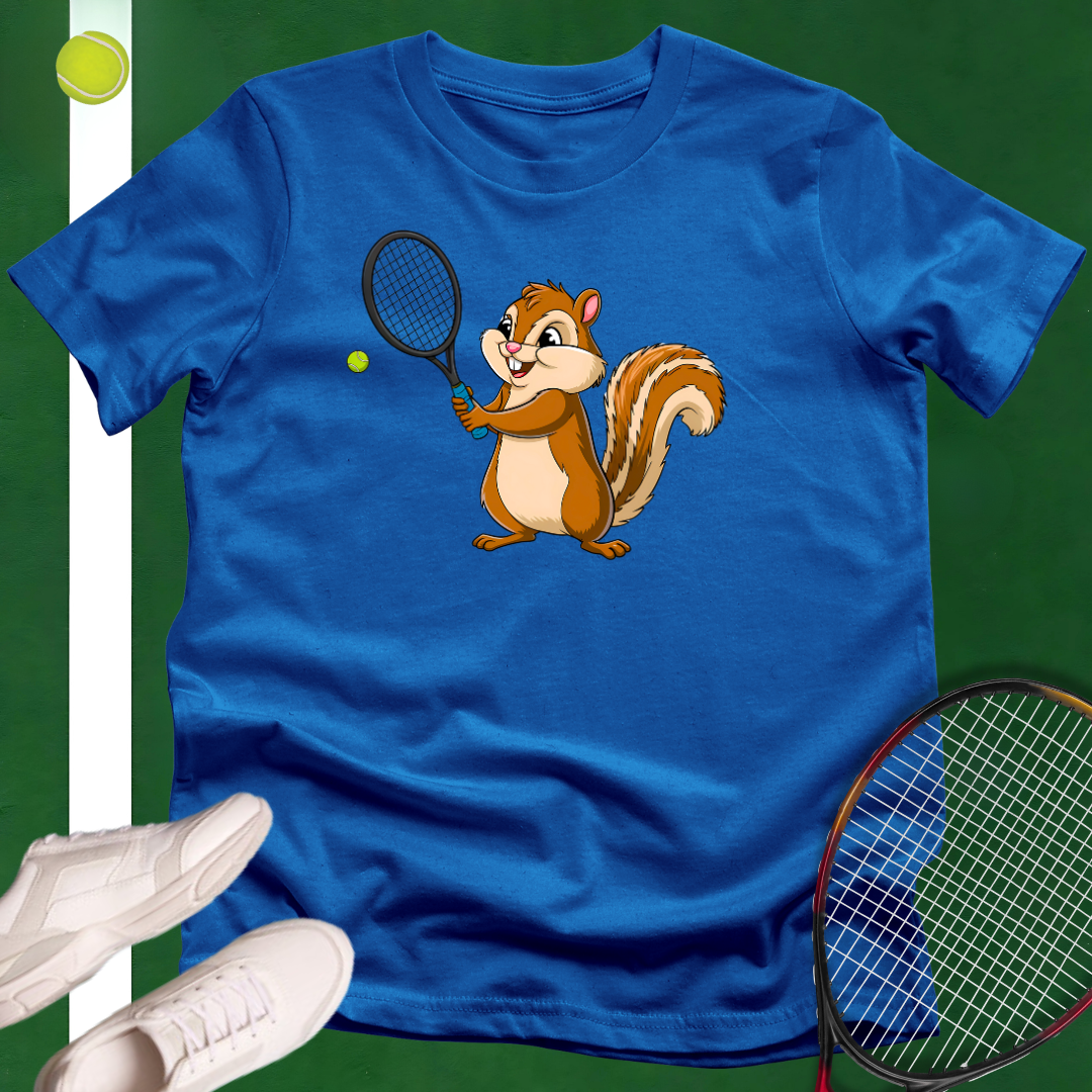 Tennis Chipmunk T-Shirt