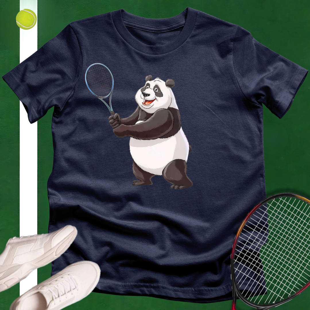 Tennis Panda T-Shirt