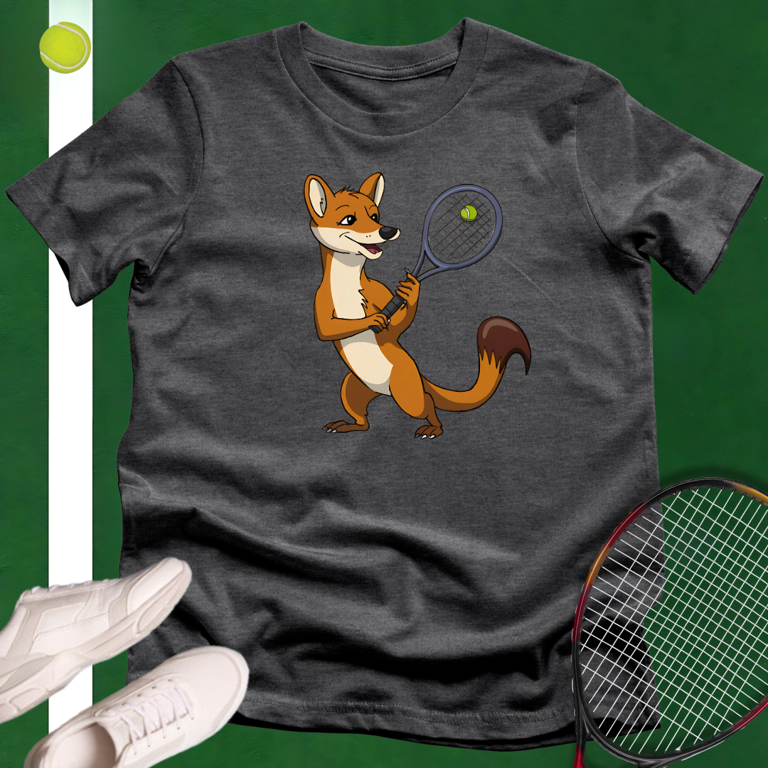 Mongoose Tennis Player T-Shirt