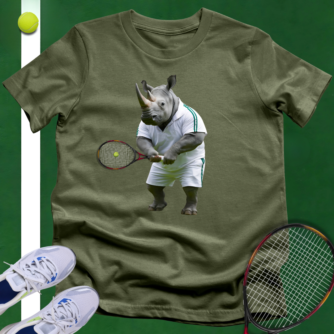 Tennis Rhino T-Shirt