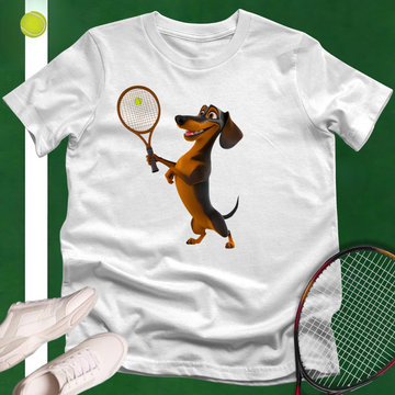 Tennis Dachshund T-Shirt