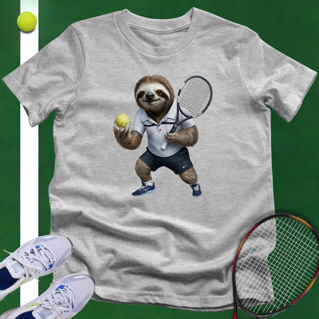 Tennis Sloth T-Shirt