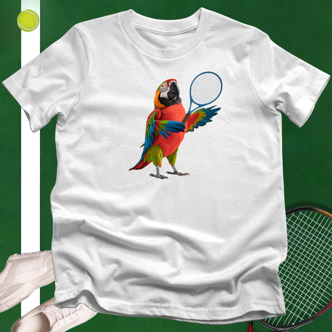 Tennis Parrot T-Shirt