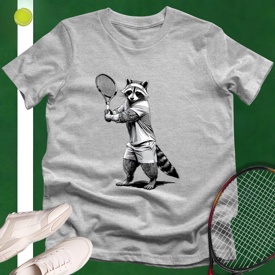 Tennis Racoon T-Shirt