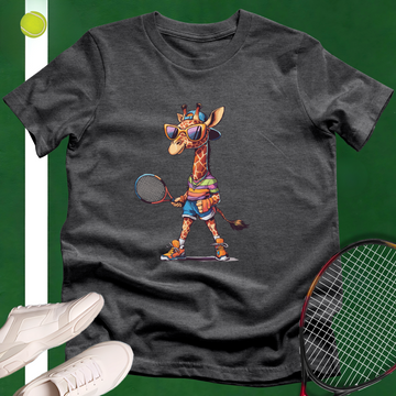 Cool Tennis Giraffe T-Shirt