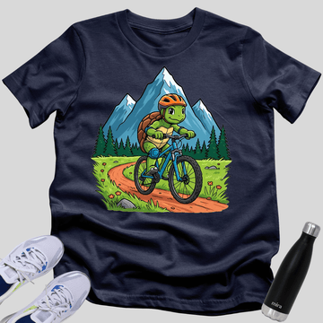 Mountain Rider Turtle T-Shirt