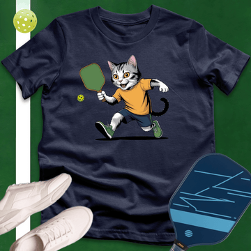 Pickleball Cat T-Shirt
