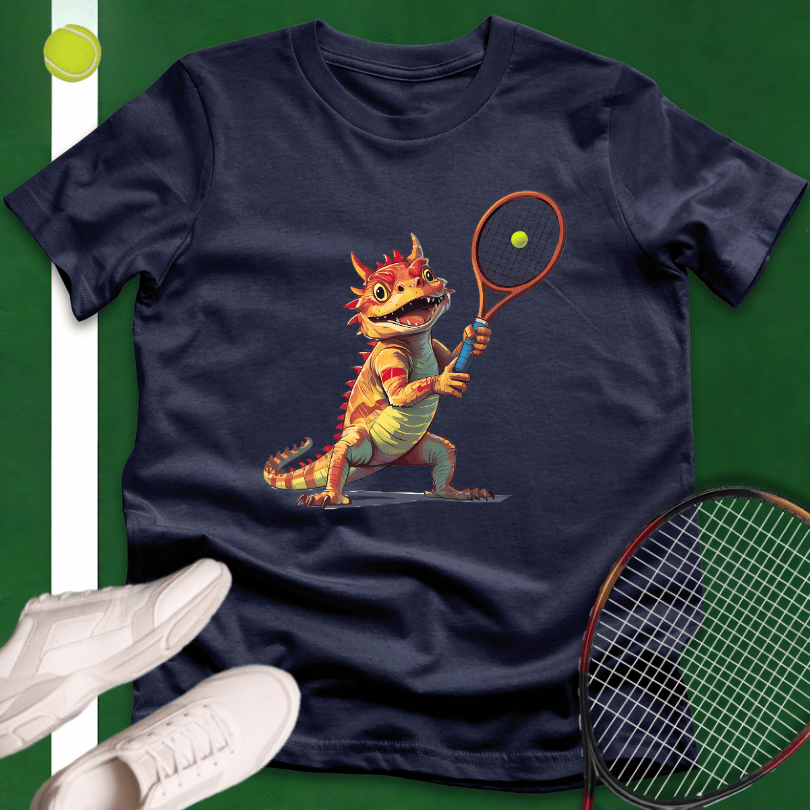 Thorny Devil Tennis Player T-Shirt