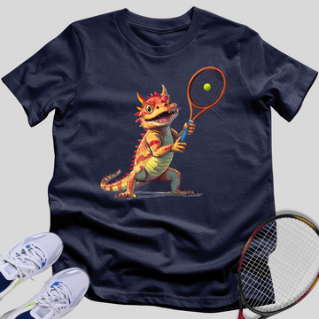 Thorny Devil Tennis Player T-Shirt