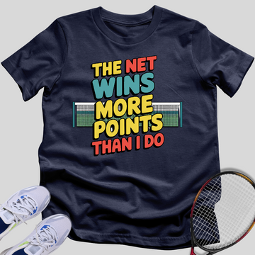 The Net Wins More Points T-Shirt
