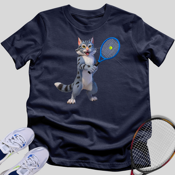 Wildcat Tennis Player T-Shirt