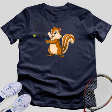 Tennis Chipmunk T-Shirt