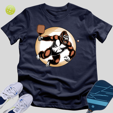 Retro Pickleball Gorilla T-Shirt