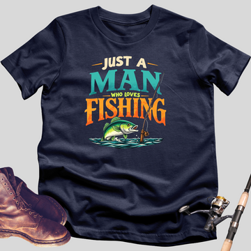 Man Who Loves Fishing T-Shirt