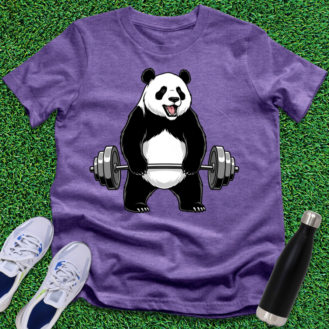 Barbell Panda T-Shirt