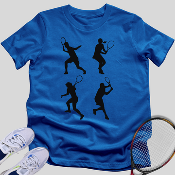Tennis Moves in Action T-Shirt