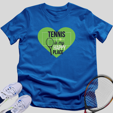 Tennis Is My Happy Place T-Shirt