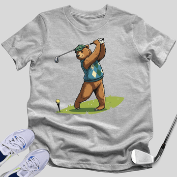 Bear Golfer T-Shirt
