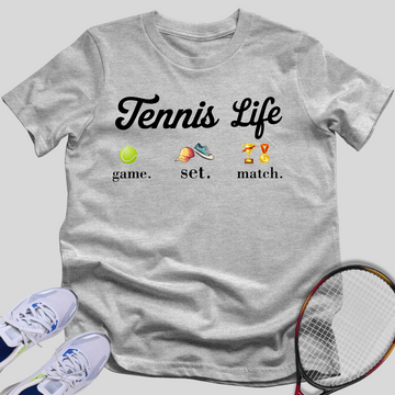 Tennis Life Journey T-Shirt
