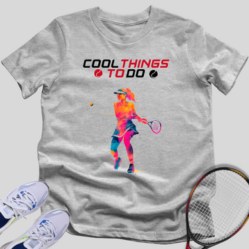 Cool Tennis Gal T-Shirt