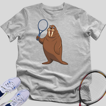 Tennis Walrus T-Shirt