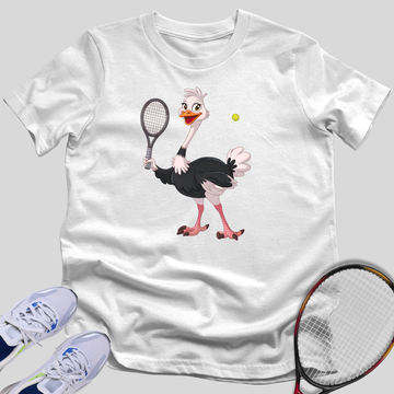 Tennis Ostrich T-Shirt
