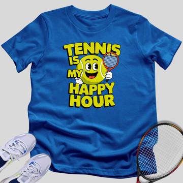 Tennis Is My Happy Hour T-Shirt