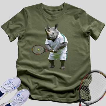 Tennis Rhino T-Shirt
