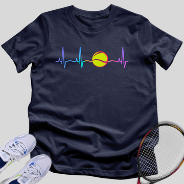 Tennis Is My Heartbeat T-Shirt