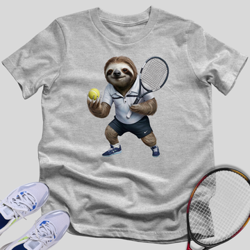 Tennis Sloth T-Shirt