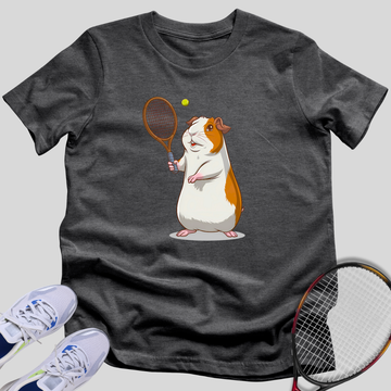 Guinea Pig Tennis Player T-Shirt