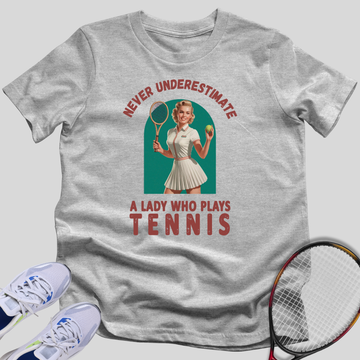 A Lady Who Plays Tennis T-Shirt