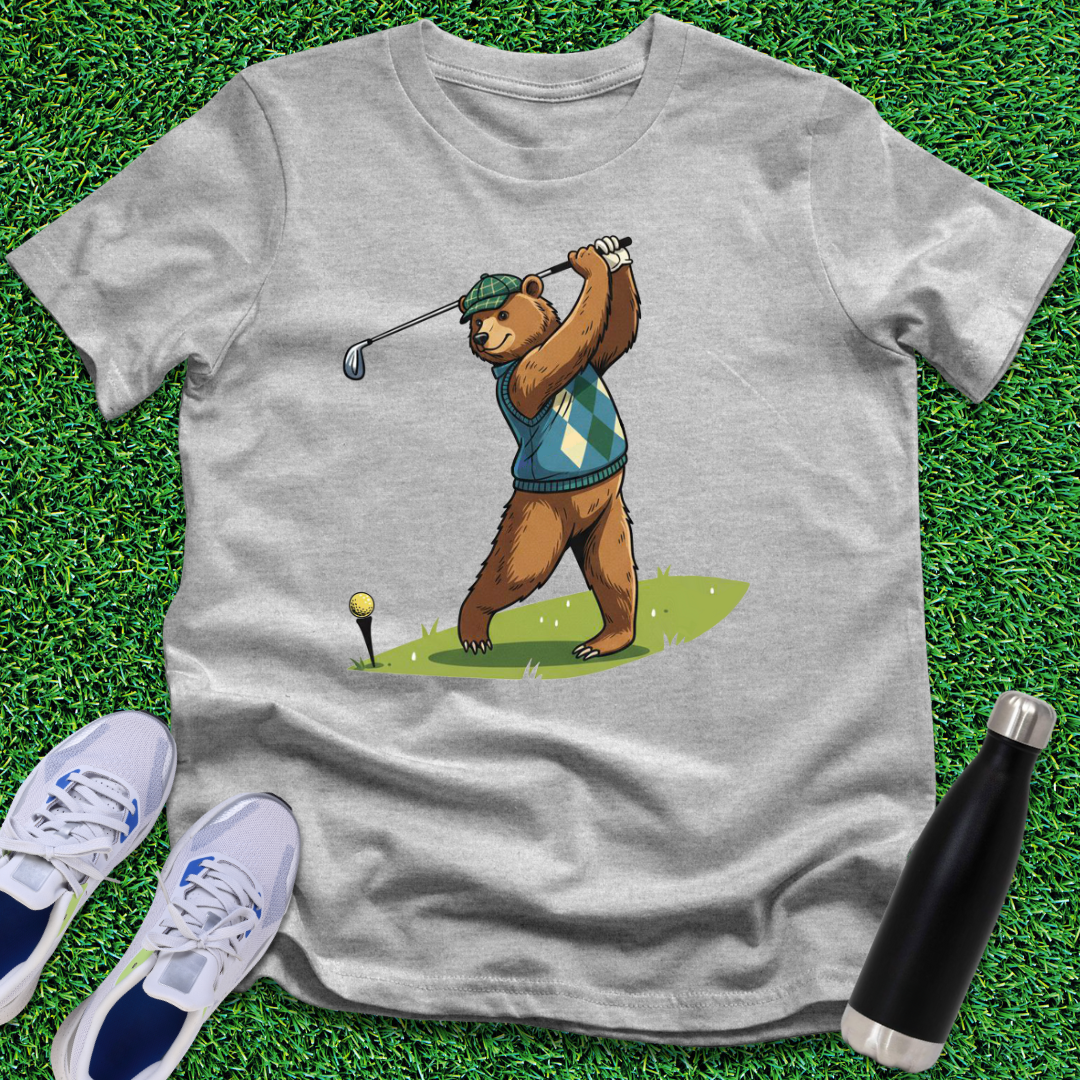 Bear Golfer T-Shirt
