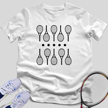 Black Racquets T-Shirt