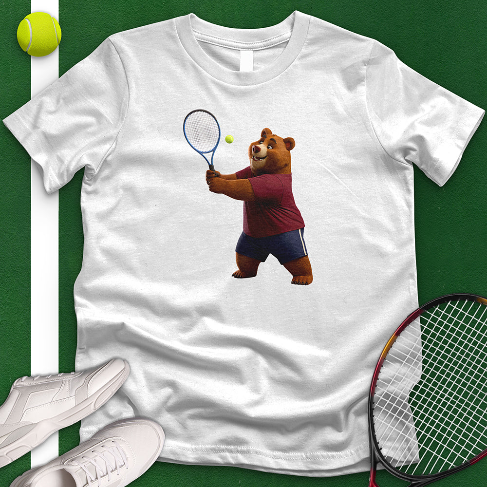 Tennis Bear Ready to Rally T-Shirt