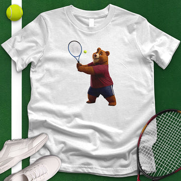 Tennis Bear Ready to Rally T-Shirt