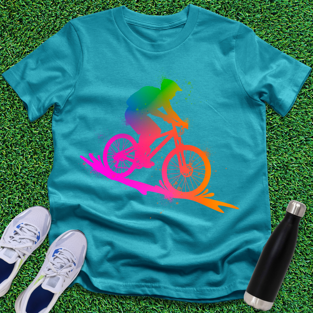 Rainbow Mountain Rider T-Shirt