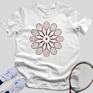 Tennis Racket Bloom T-Shirt