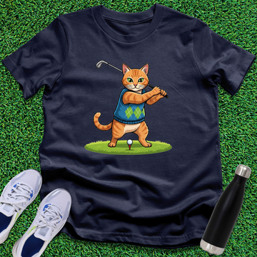 Cat Golfer T-Shirt