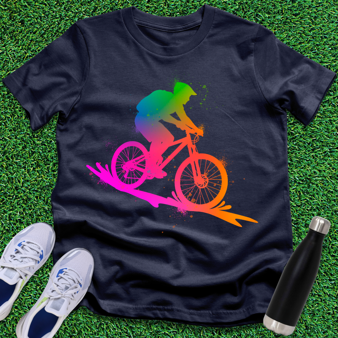 Rainbow Mountain Rider T-Shirt