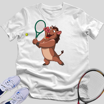 Tennis Boar T-Shirt