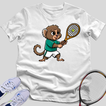Pygmy Marmoset Tennis Player T-Shirt