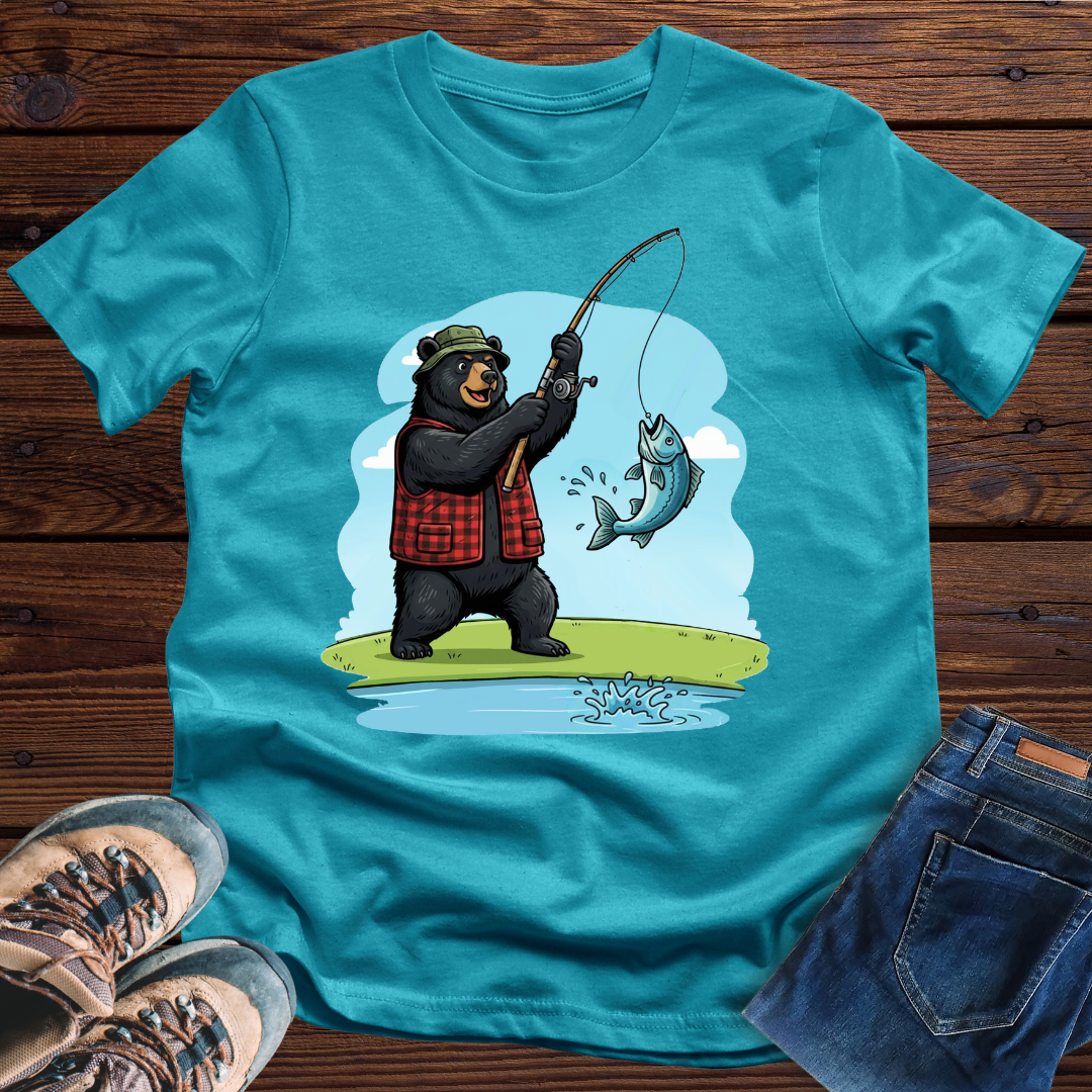 Black Bear's Catch T-Shirt